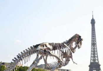 宁波精美不锈钢恐龙雕塑