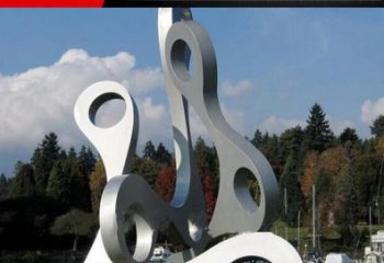 宁波专业定制不锈钢字母景观雕塑