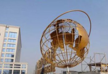 宁波地球仪雕塑是一种雕刻艺术，它将地球仪的地…