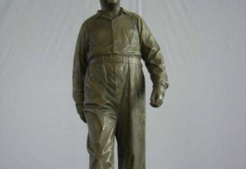 宁波中领雕塑：经典革命人物毛主席铜雕
