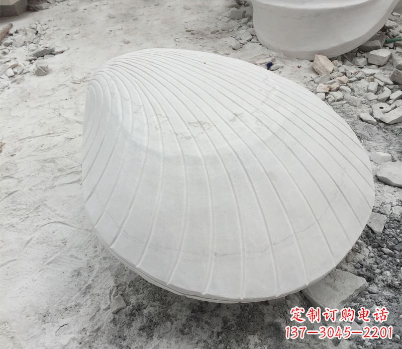 宁波汉白玉贝壳石雕