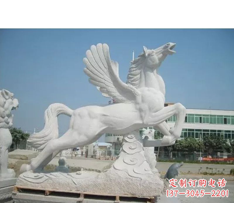宁波中领雕塑推出的精美汉白玉马雕塑,全部由经…