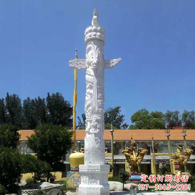 宁波汉白玉华表柱