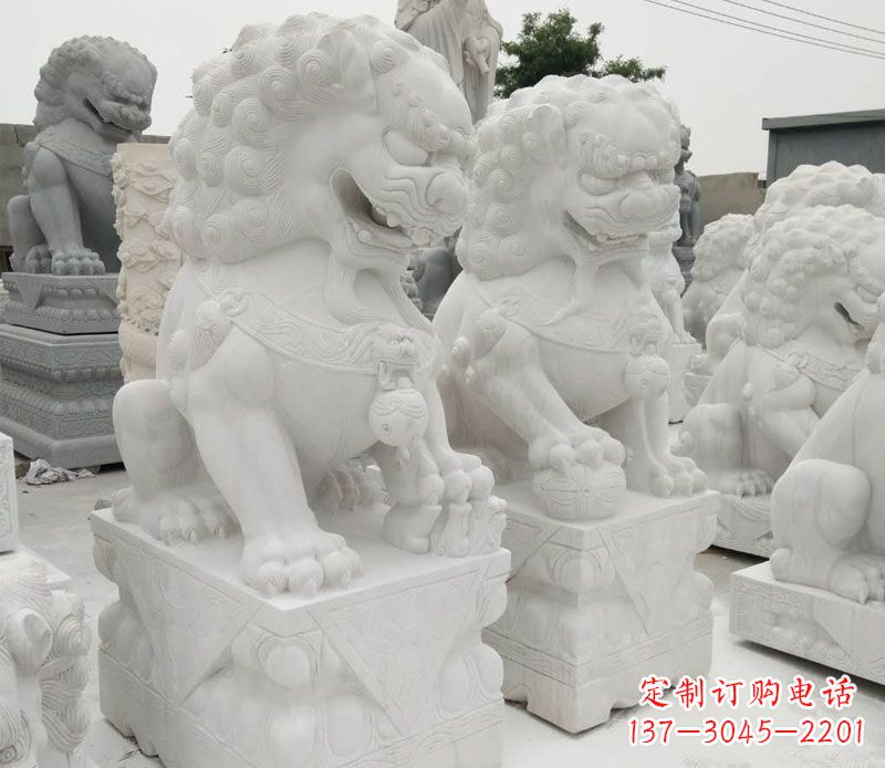 宁波流传千古的狮子雕塑