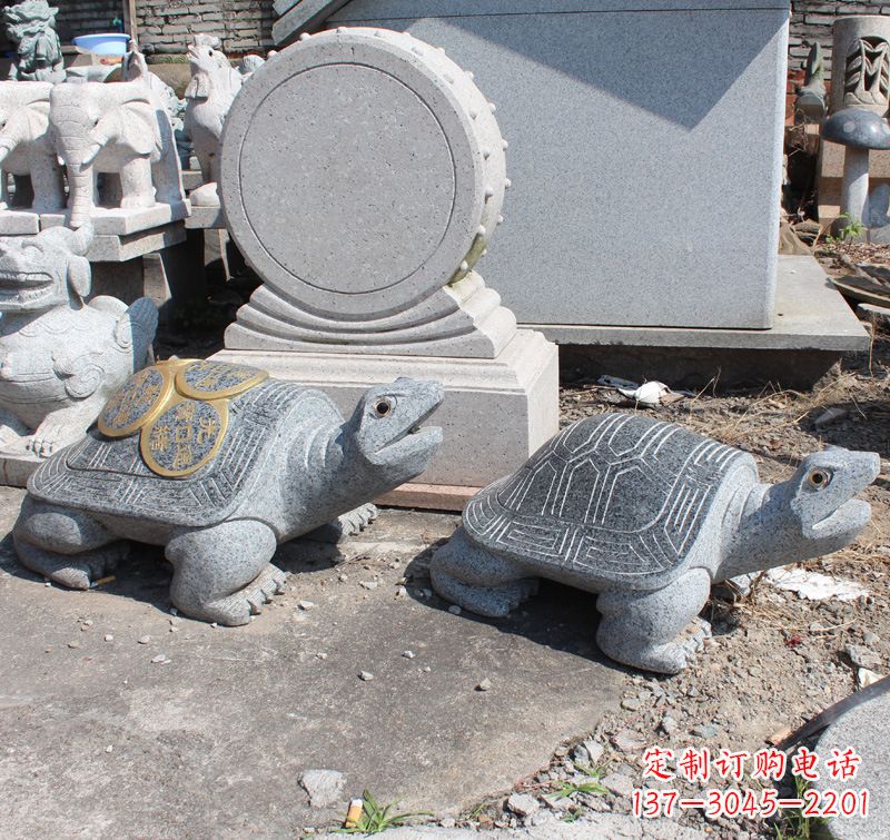 宁波汉白玉石雕刻乌龟