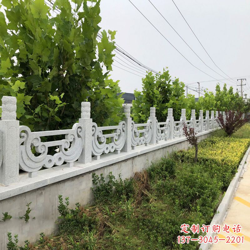 宁波汉白玉石栏杆