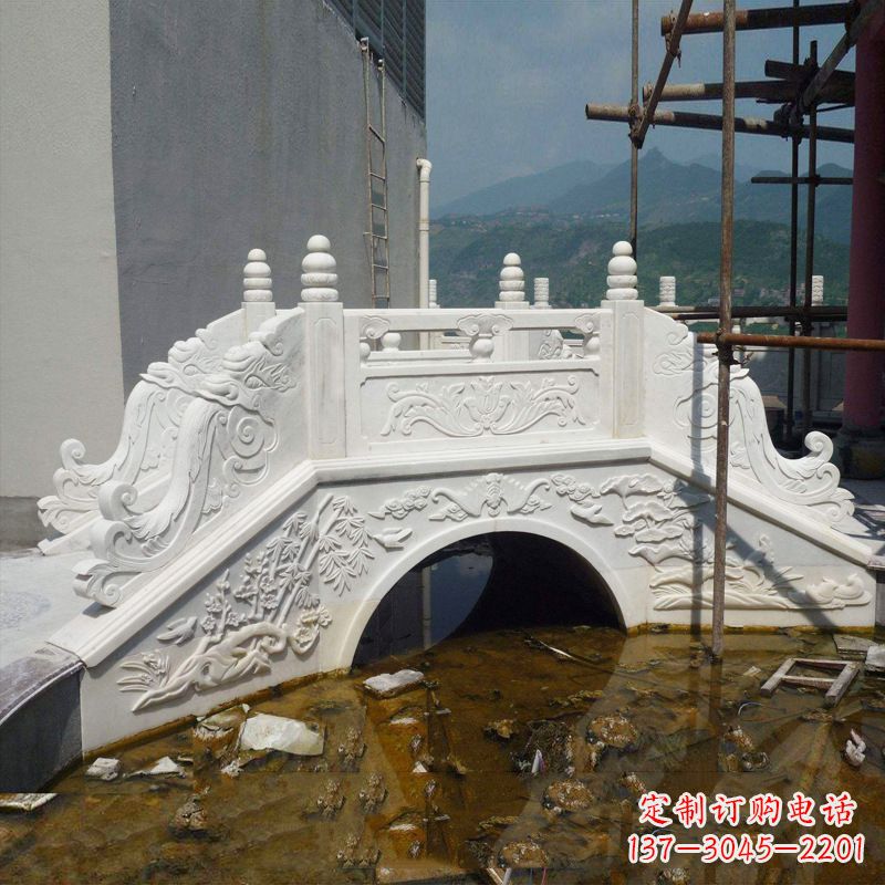 宁波汉白玉庭院石桥