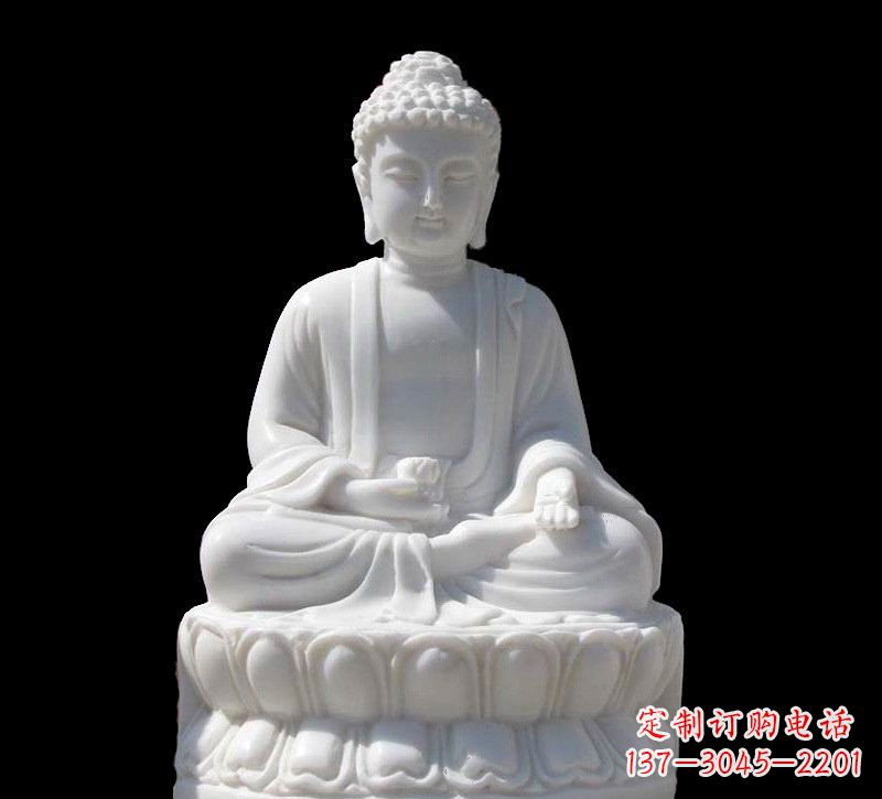 宁波高品质汉白玉如来雕塑
