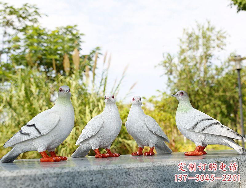 宁波和平鸽 抽象雕塑