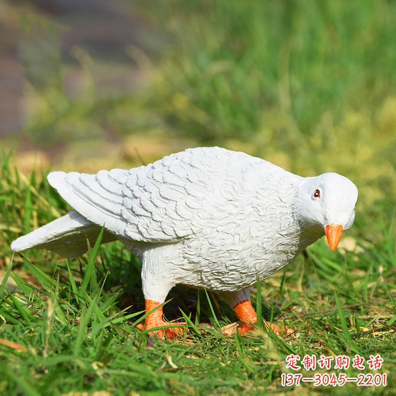 宁波中领雕塑：传递和平与爱的和平鸽雕塑