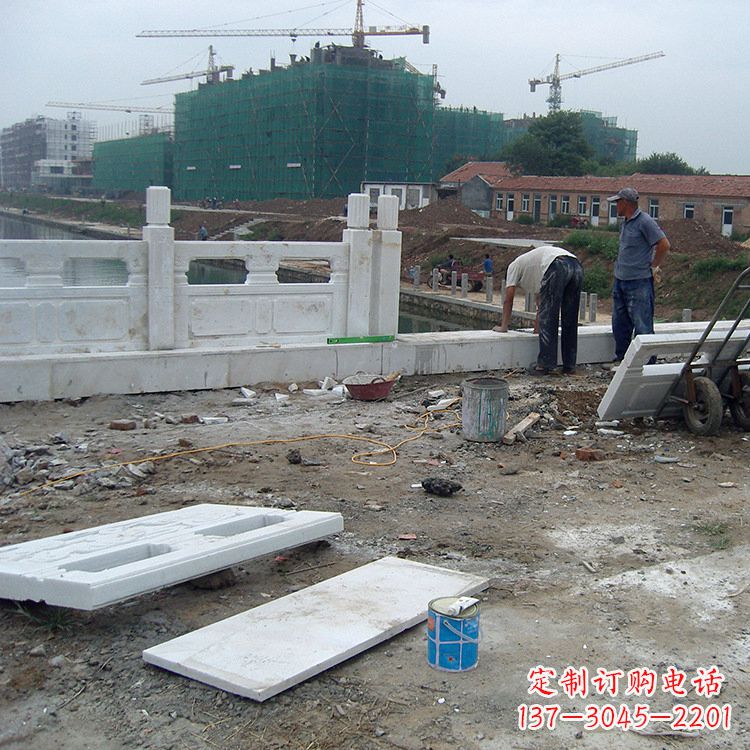 宁波河道石栏杆雕塑-做出精美的石景艺术