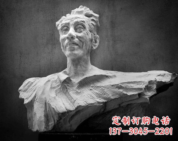 宁波贺绿汀石雕头像——致敬中国当代音乐传奇