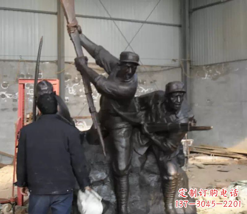 宁波细腻精美的红军雕塑