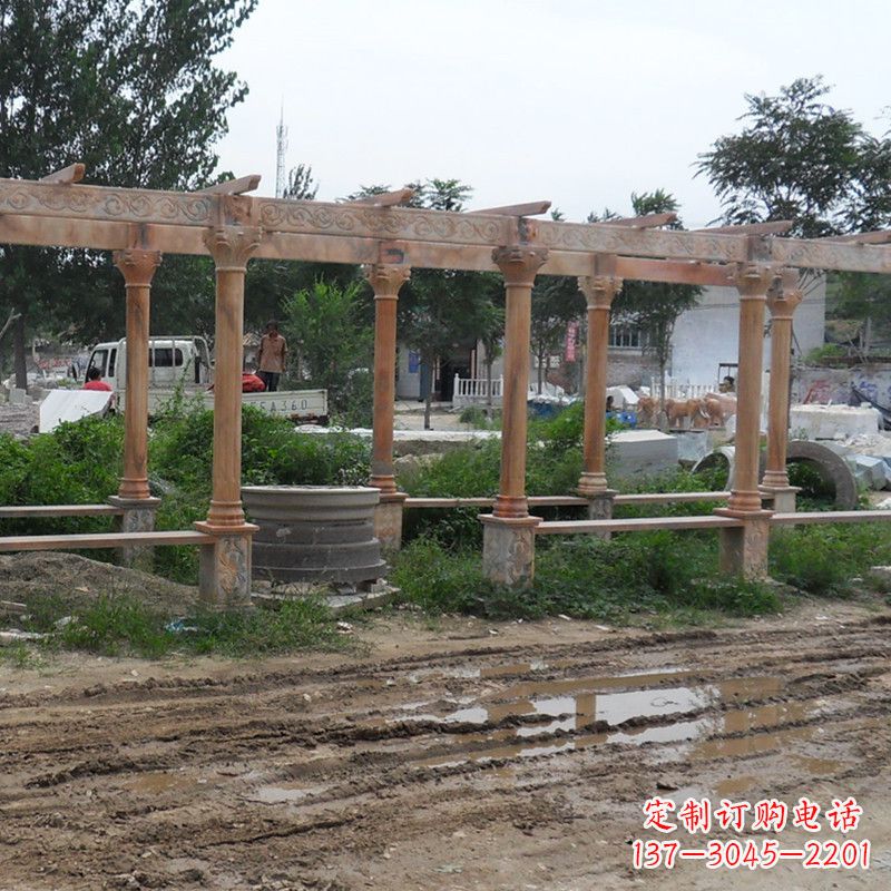 宁波红色石雕定制长廊雕塑