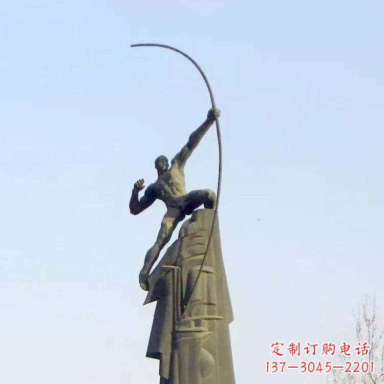 宁波精美雕塑，品质保证——后羿雕塑