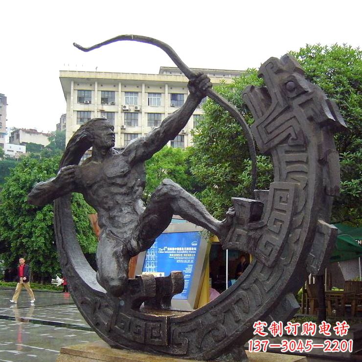 宁波传承古老神话,领略城市历史文化:后羿射日…