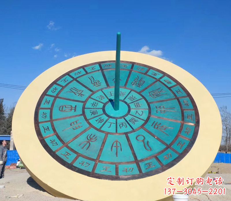 宁波优雅百搭:不锈钢日晷雕塑