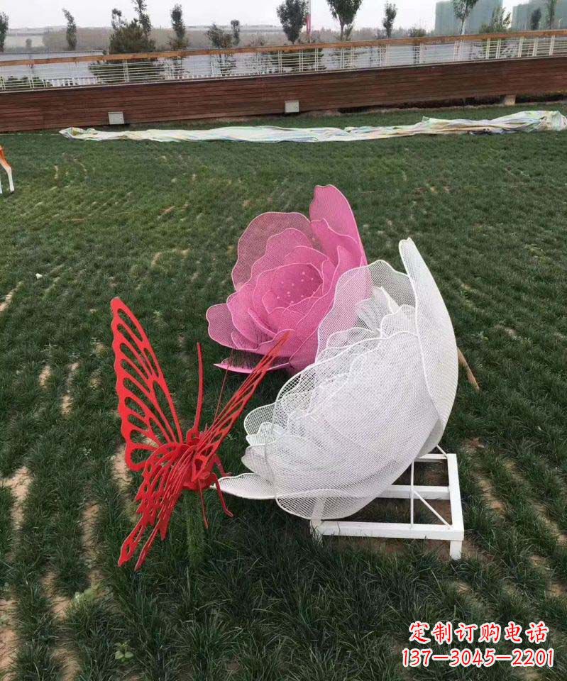 宁波精致定制铁艺蝴蝶雕塑