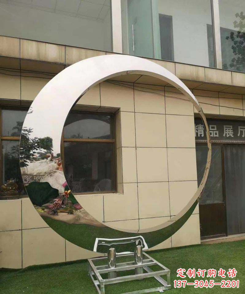 宁波完美的不锈钢圆环雕塑