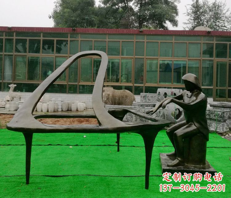 宁波精美钢琴雕塑,完美结合实用性与艺术美感