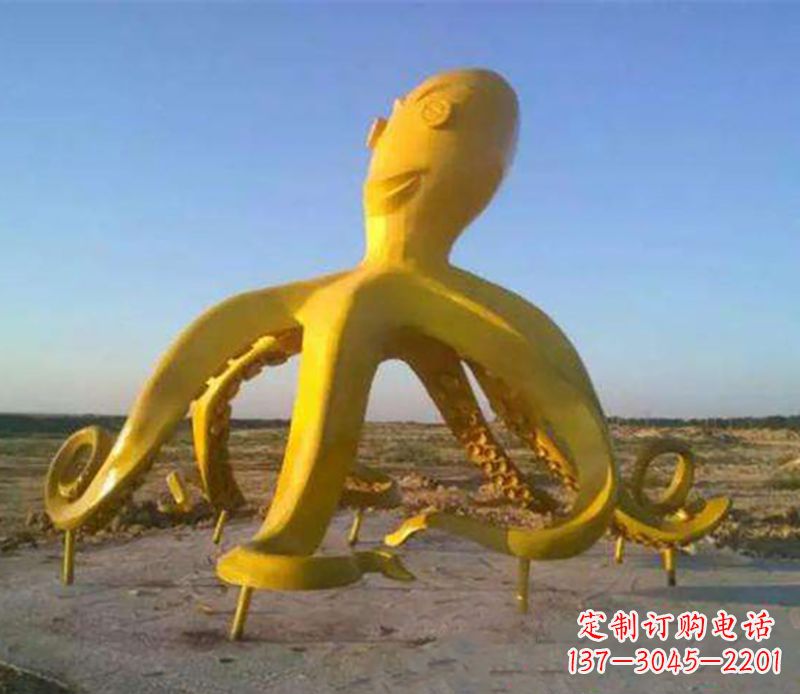 宁波户外章鱼雕塑