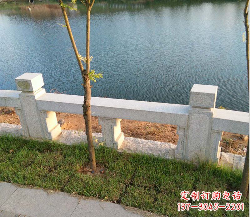 宁波护城河大理石栏杆石雕_1