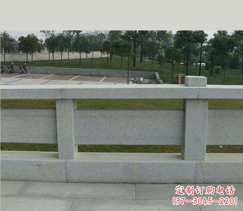 宁波护城河大理石栏杆石雕_2
