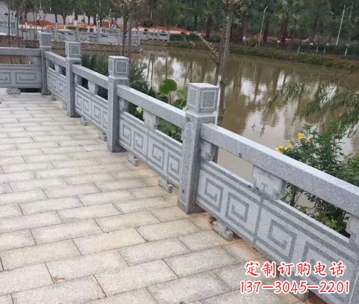 宁波中领雕塑护城河建筑石雕栏板