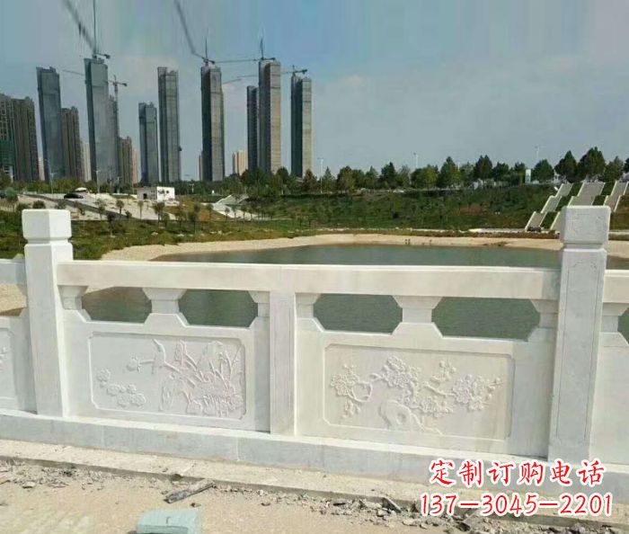 宁波护城河建筑石雕栏板 (2)