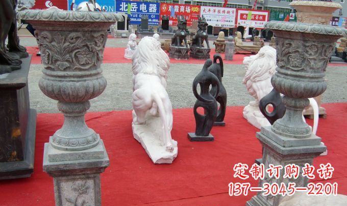 宁波花盆公园景观石雕