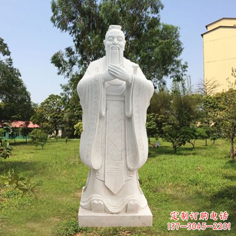 宁波精雕细作,欣赏华师孔子雕塑