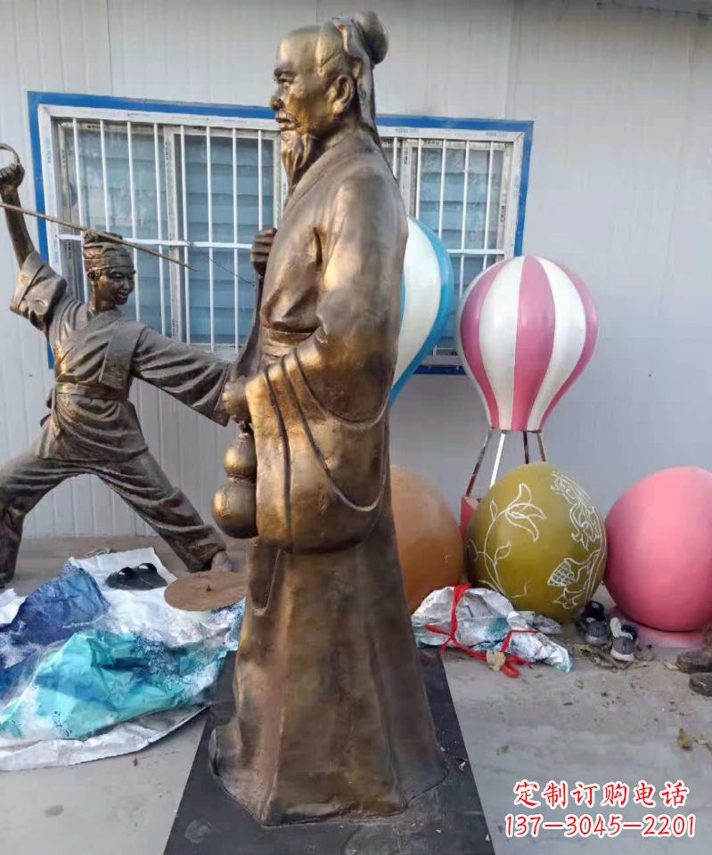 宁波华佗名医铜雕112