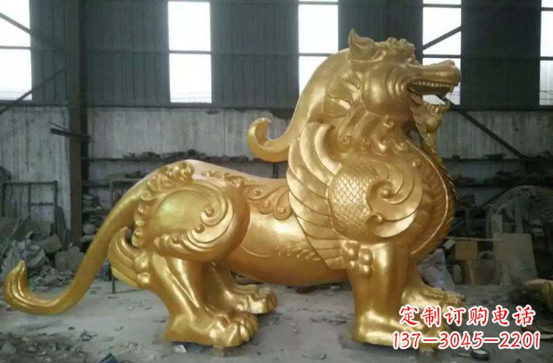 宁波黄铜貔貅雕塑