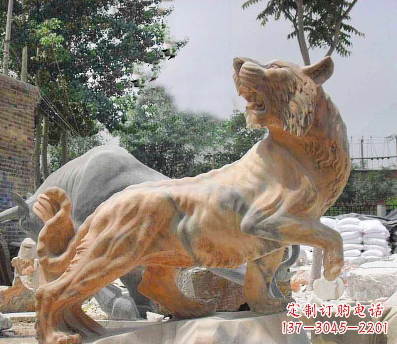 宁波象征力量与尊贵的老虎石雕