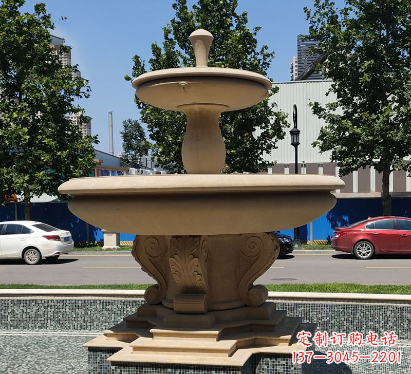 宁波恵安石雕风水球图片