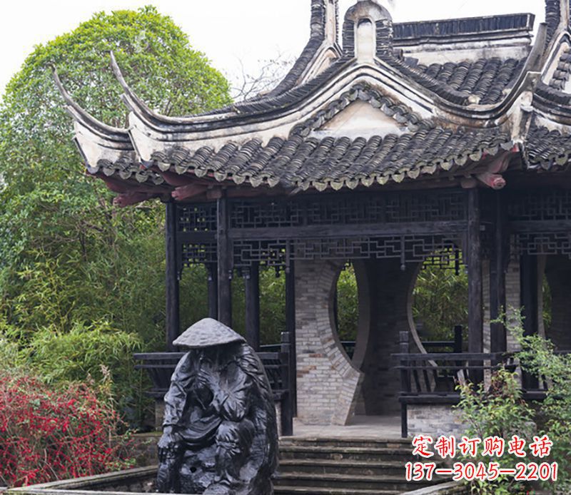 宁波姜太公铜雕