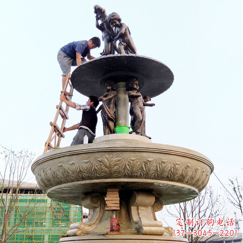 宁波金蝉石雕喷泉