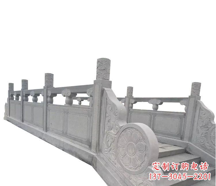 宁波景区大理石栏板石雕 (7)