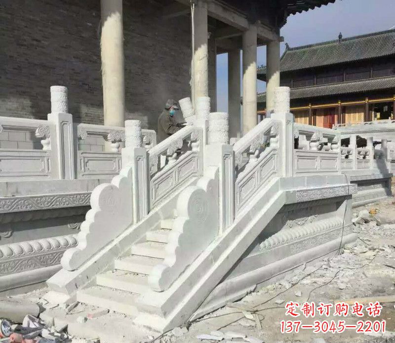 宁波大理石栏板石雕,精美绝伦,让建筑锦上添花