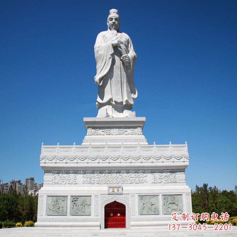 宁波礼赞中国古代思想家孟子,领雕塑迎来高雅雕塑定制!
