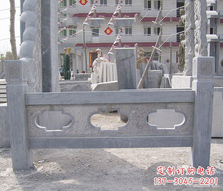 宁波仿古栏板石雕——中领雕塑