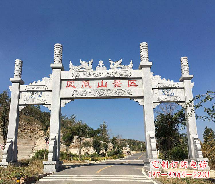 宁波中领雕塑:高质量牌坊石雕