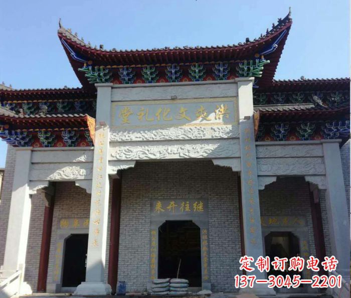 宁波景区三门石雕牌楼,精美绝伦的艺术之作
