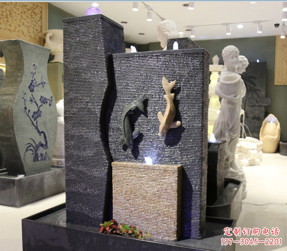 宁波九龙太子石雕喷泉