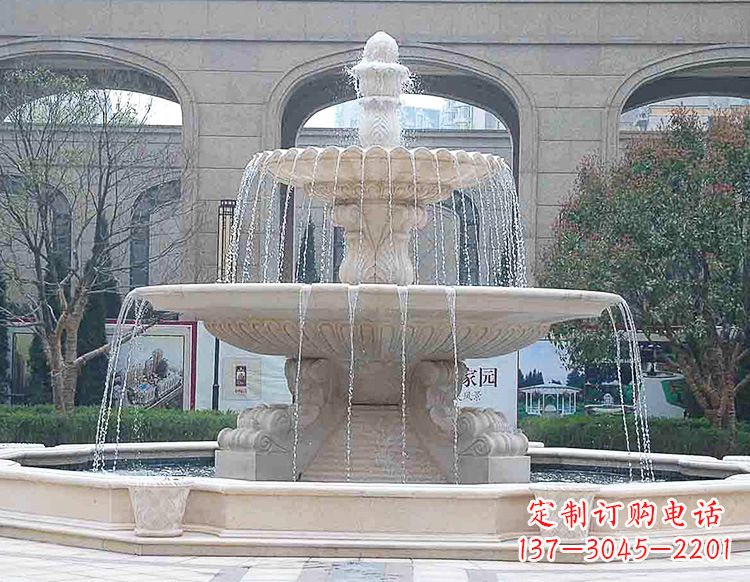 宁波专业定制喷泉雕塑,融合唯美艺术气息