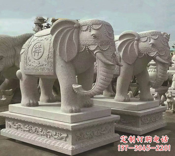宁波中领雕塑-大象雕塑定制