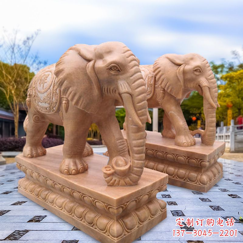 宁波品质精美的酒店大象雕塑