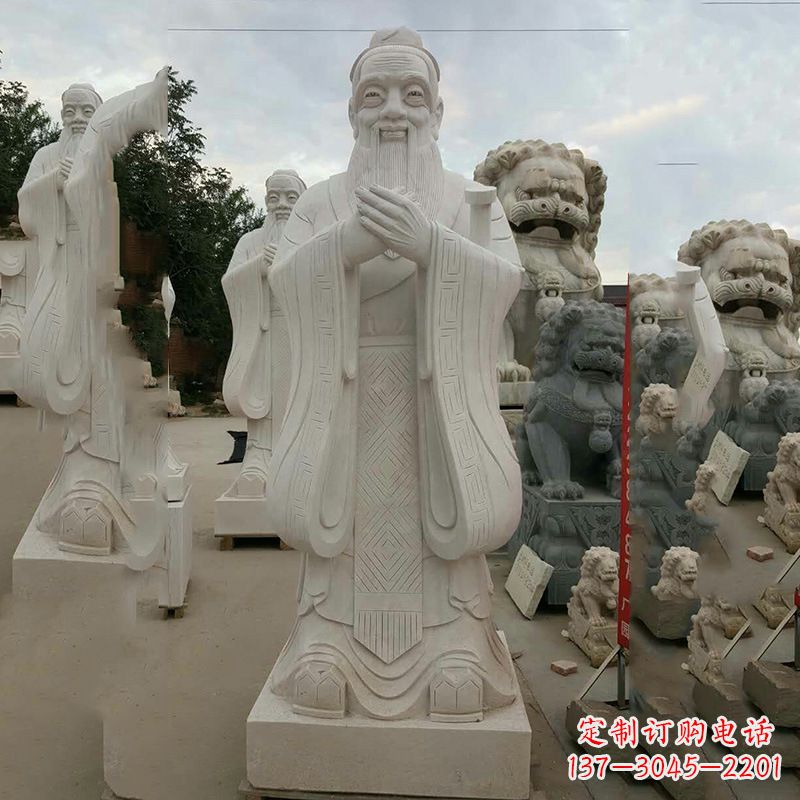 宁波孔子 雕像