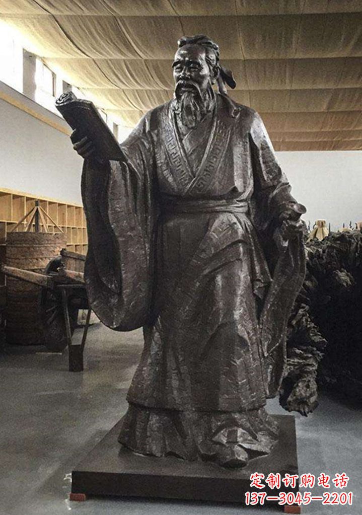 宁波中国古代圣贤孔子雕塑
