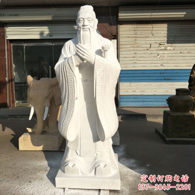 宁波孔子浮雕像